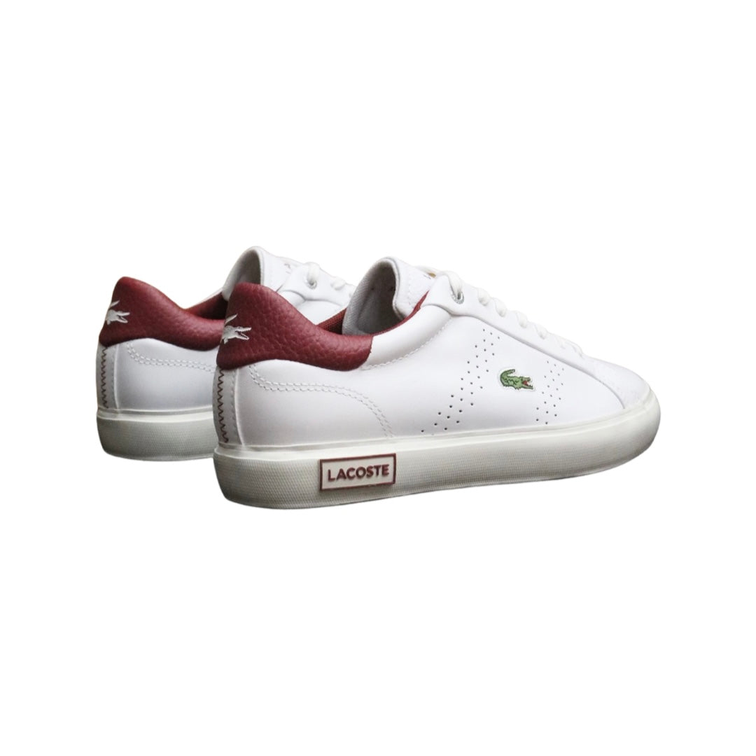 Men's Lacoste Powercourt 123 White Red