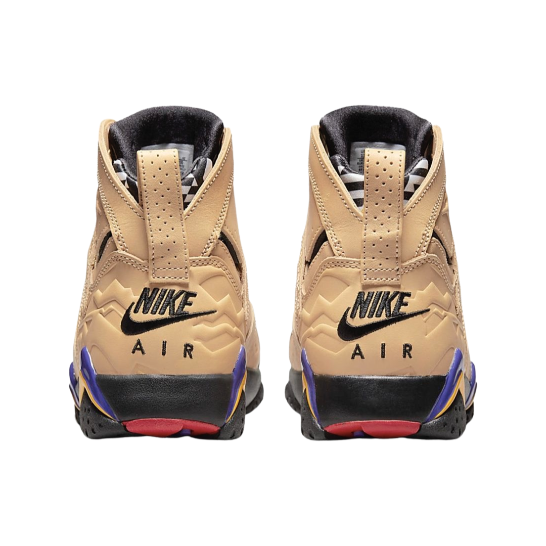 Air Jordan 7 Retro Vachetta Tan Shimmer Black Sapphire