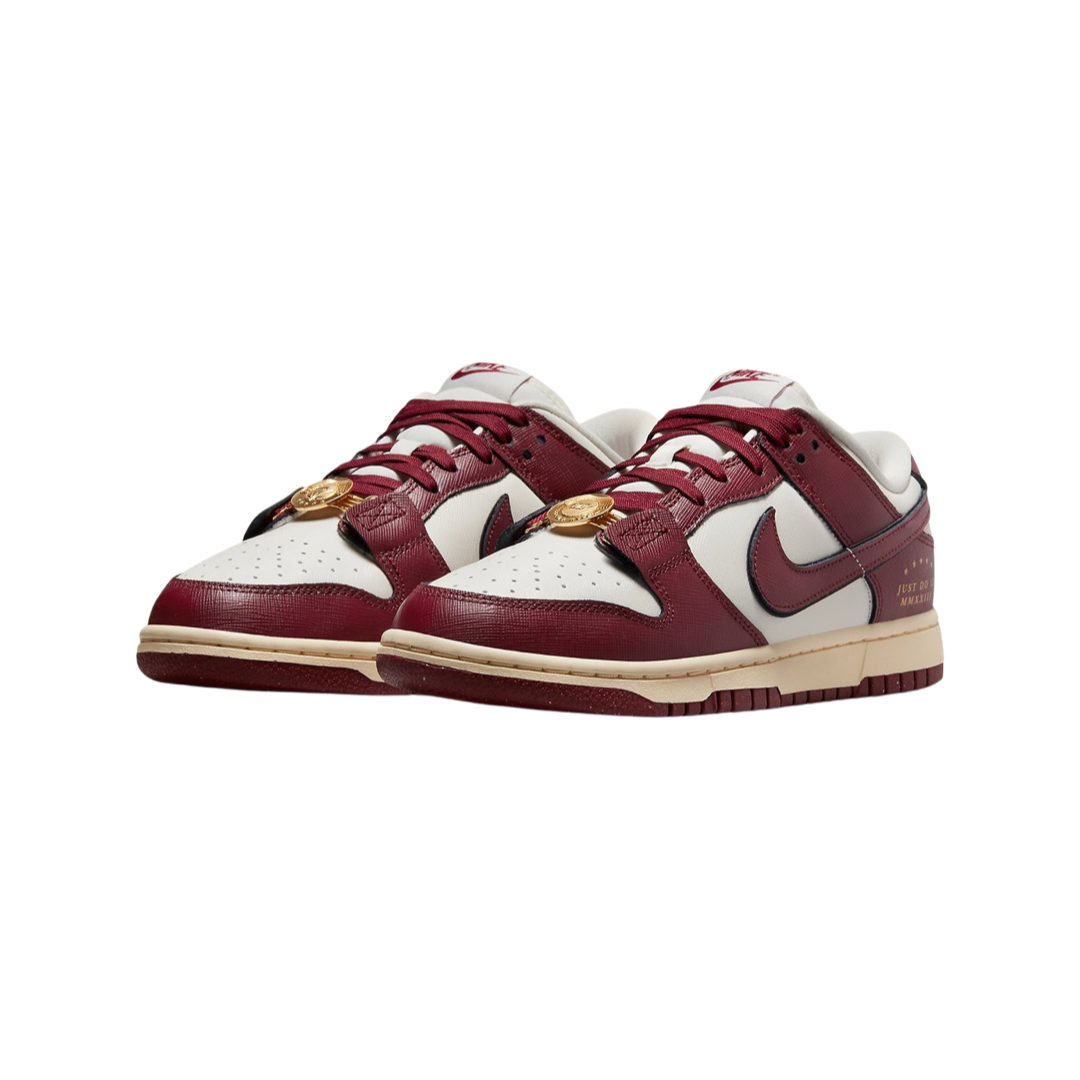 Nike Women's Dunk Low Team Red Sail White