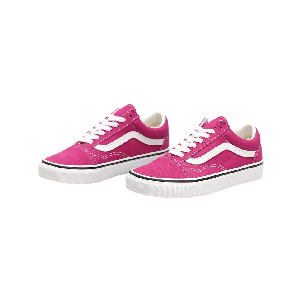 Vans Old Skool Fuchsia Red True White