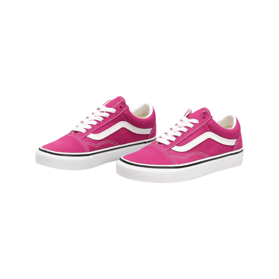 Vans Old Skool Fuchsia Red True White