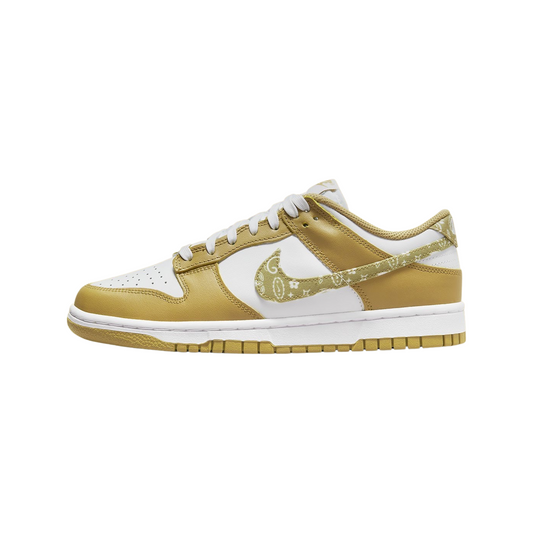 Women's Dunk Low Tan Paisley White