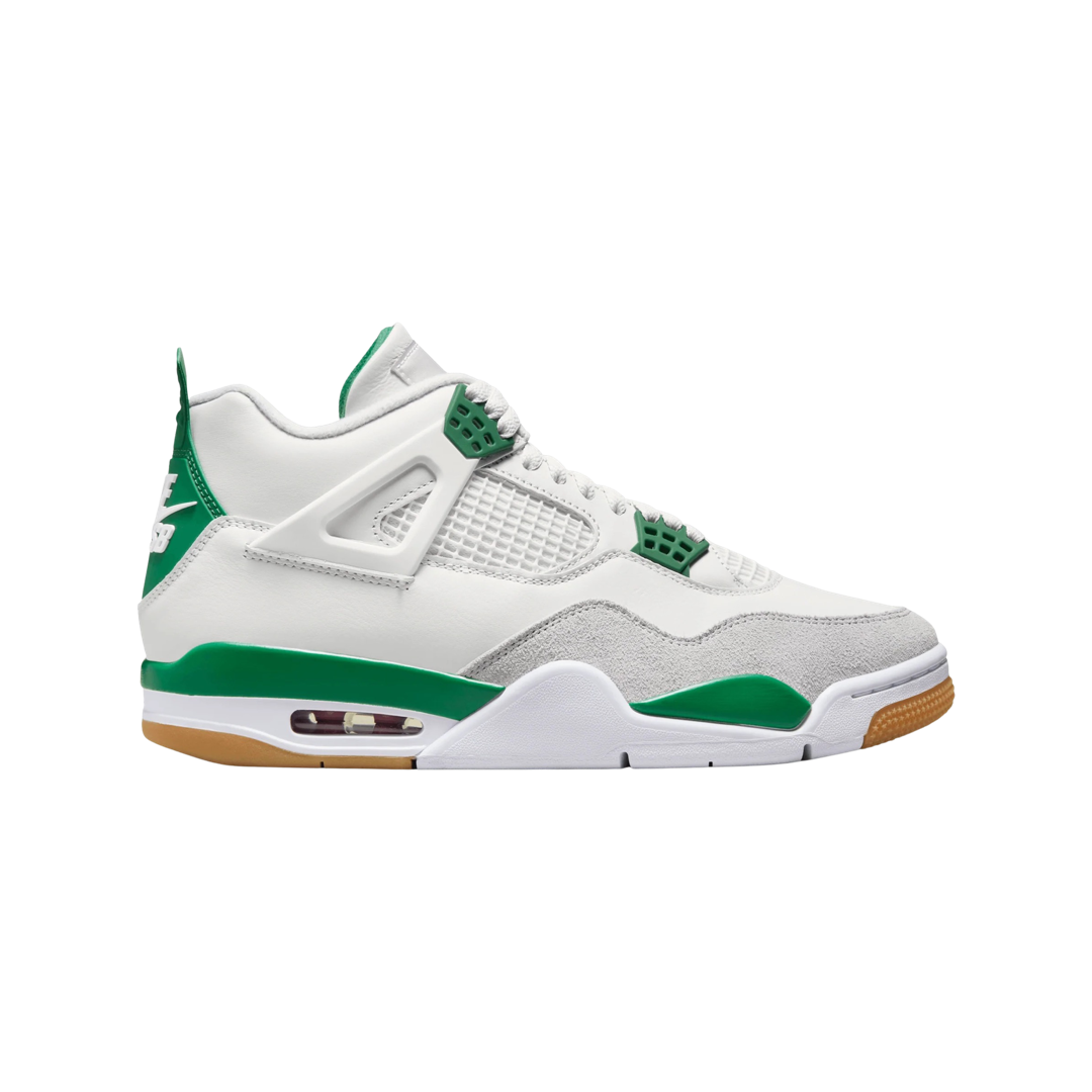 Air Jordan 4 Retro SB Sail Pine Green Neutral Grey White