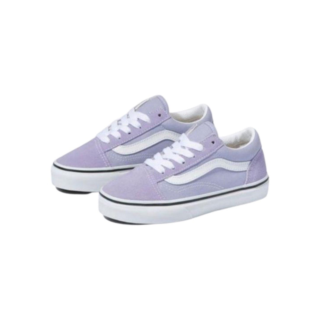 Kids Vans Old Skool Lace Languid Lavender White