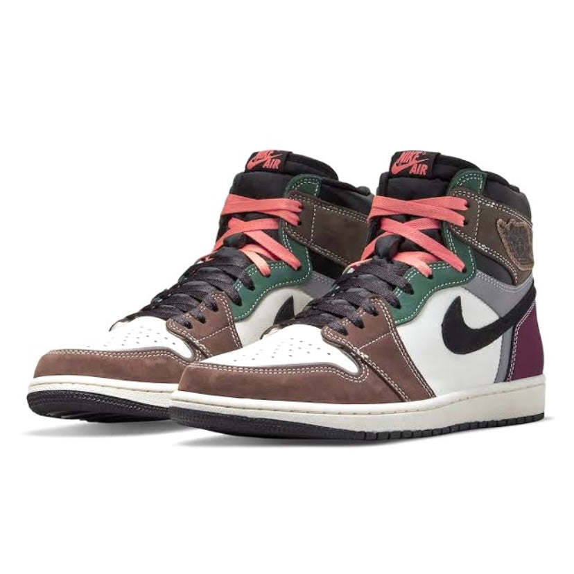 Air Jordan 1 High Retro OG Black Archaeo Pink Brown