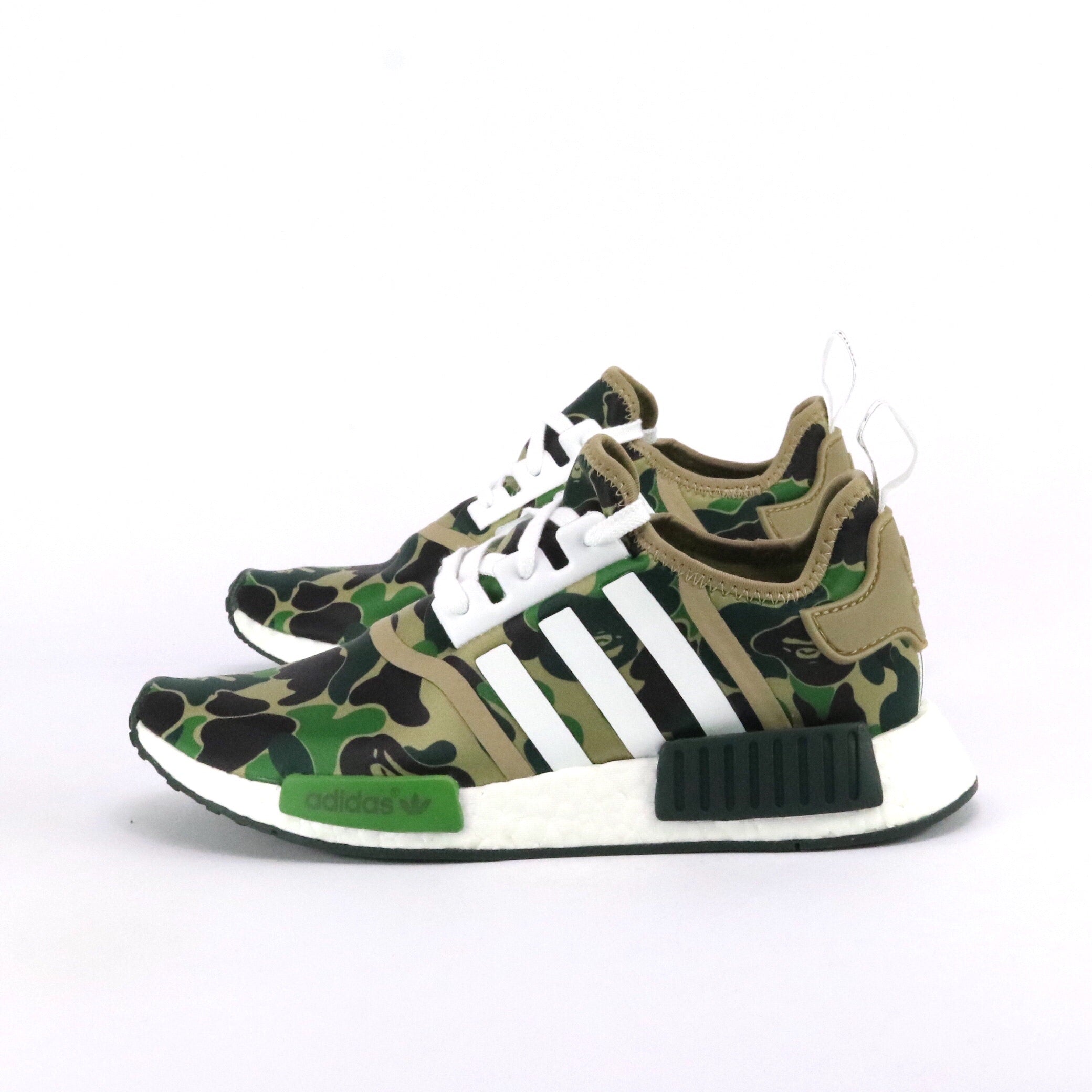 Adidas NMD R1 Bape Olive Camo