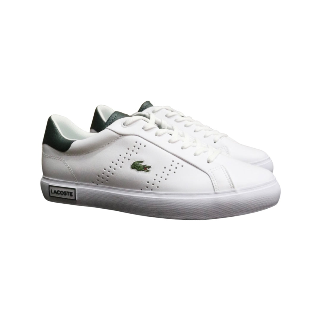 Women's Lacoste Powercourt 2.0 123 White Dark Green