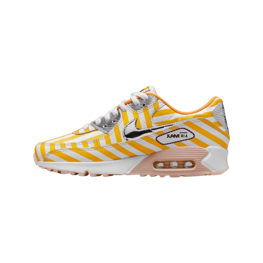 Nike Air Max 90 Fried Chicken Speed Yellow Shimmer White