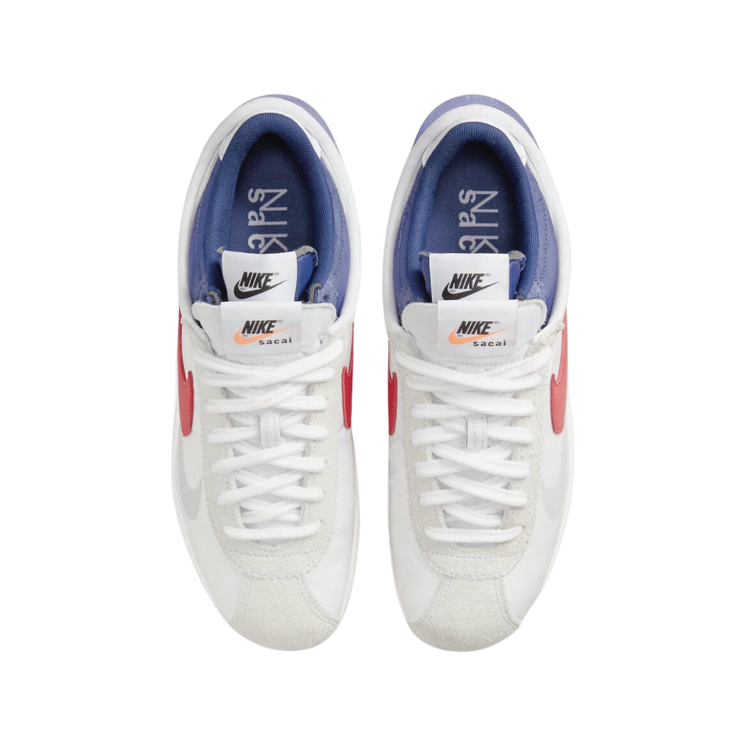 Nike Zoom Cortez SP x Sacai White University Red Blue