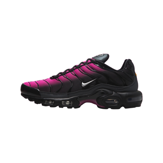 Nike Air Max Plus Black Metallic Silver Black Pink