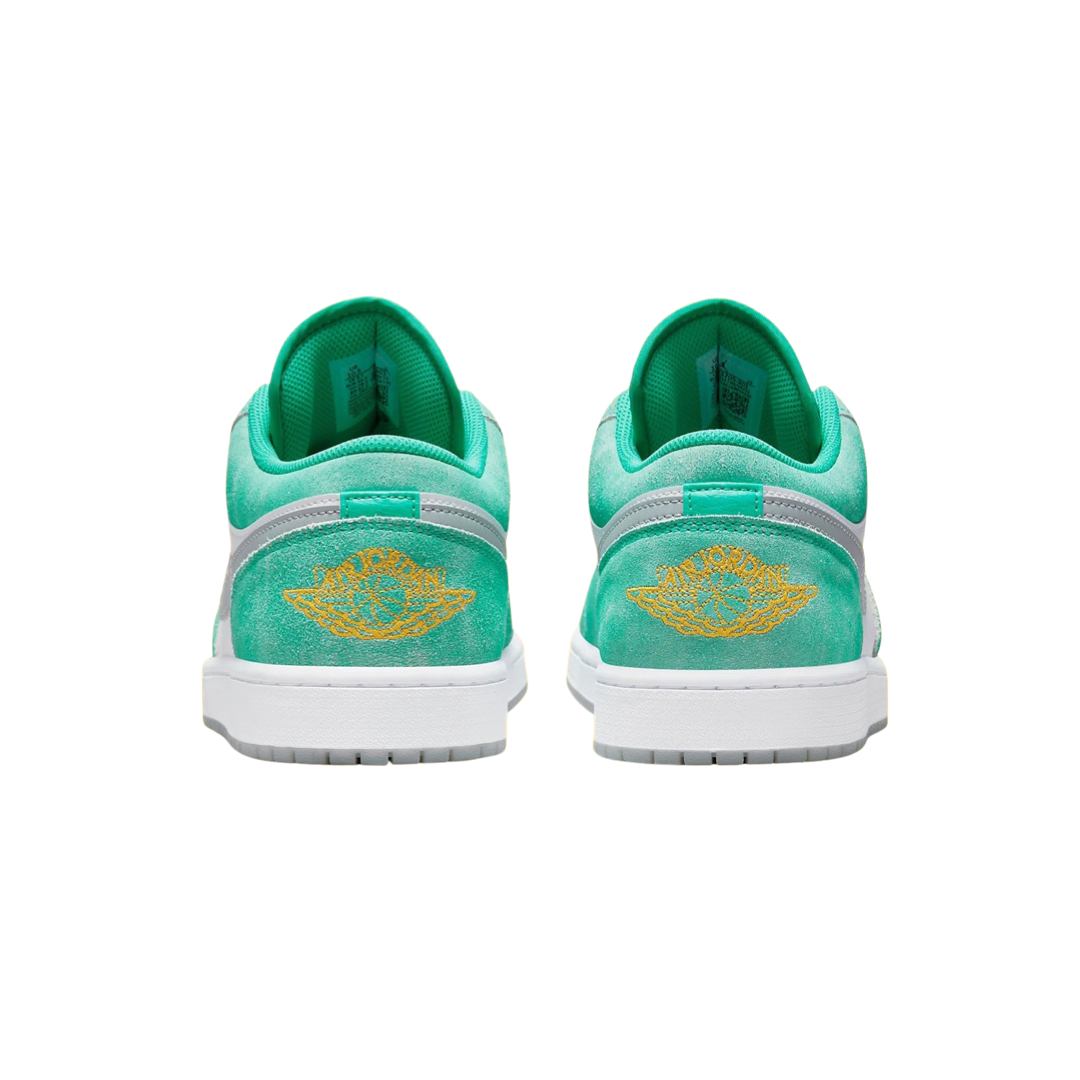 Air Jordan 1 Low New Emerald Taxi White