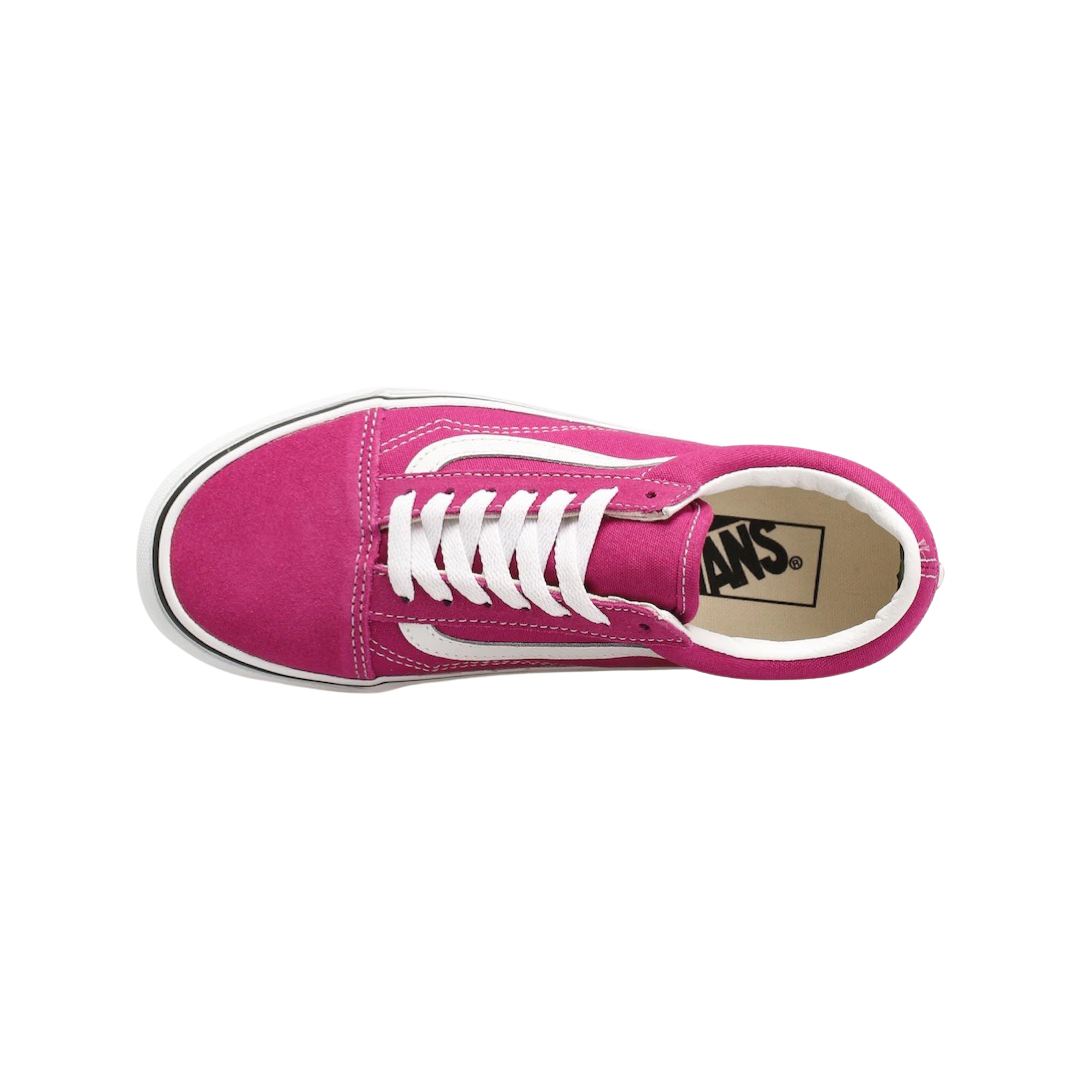 Vans Old Skool Fuchsia Red True White