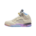 Air Jordan 5 SP We The Best Sail Washed Yellow Violet Star