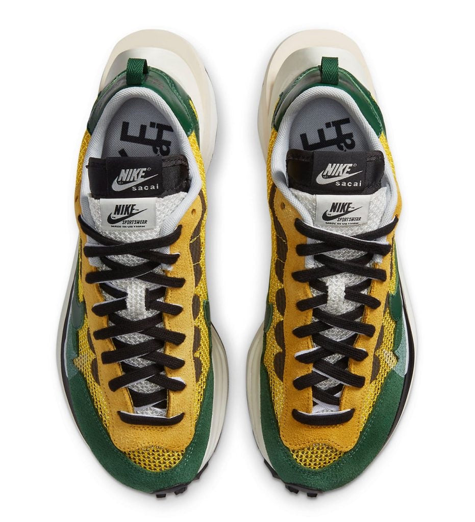 Nike x Sacai Vaporwaffle Tour Yellow Gorge Green