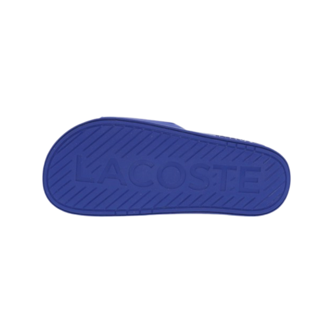 Lacoste Croco Dualiste Slide 0722 Royal Blue White Black