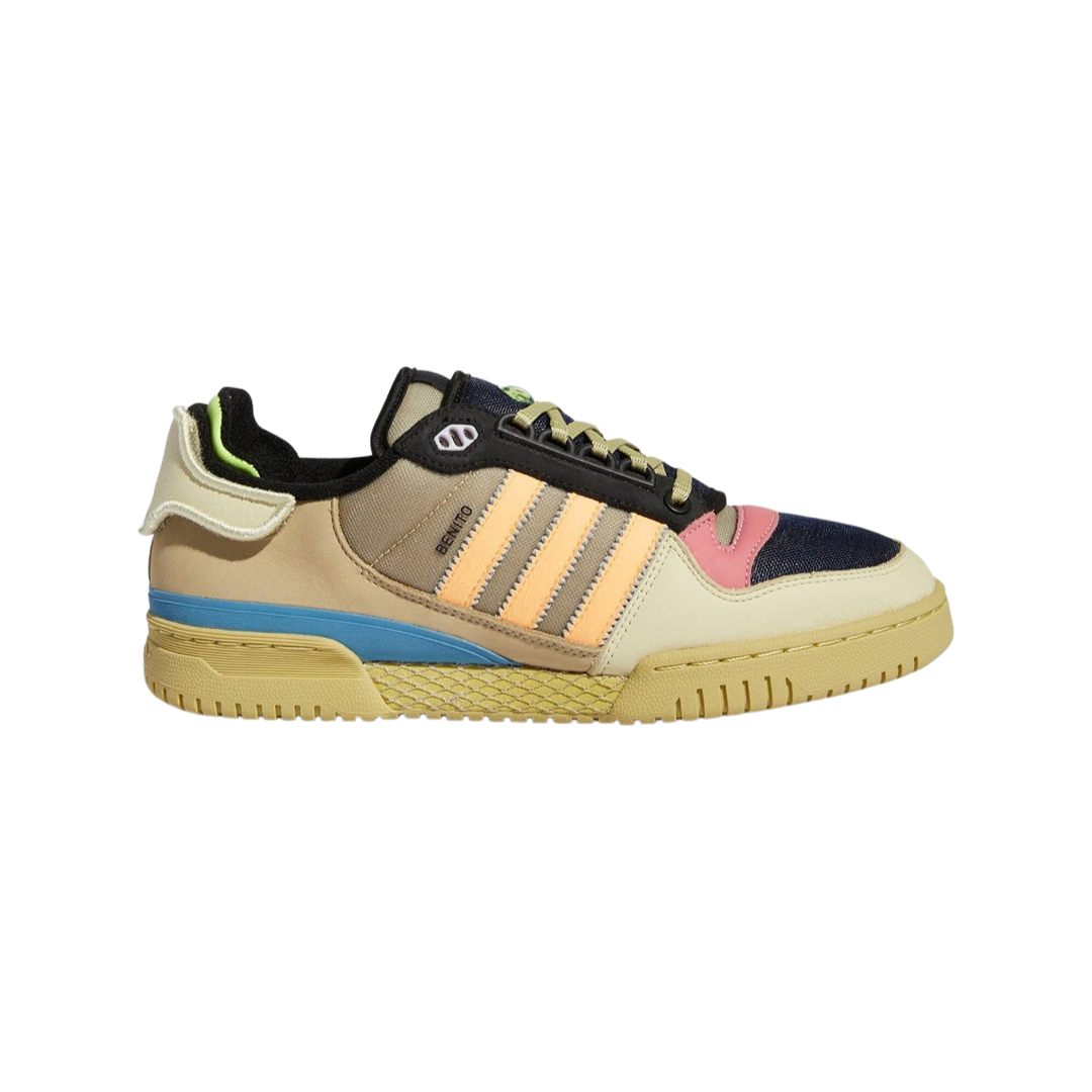 Adidas Forum Powerphase Bad Bunny Benito Sand Acid Orange Halo Gold