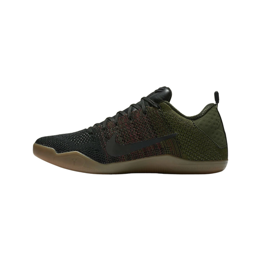 Nike Kobe XI Elite Low 4KB Black Horse Black Team Red Rough Green