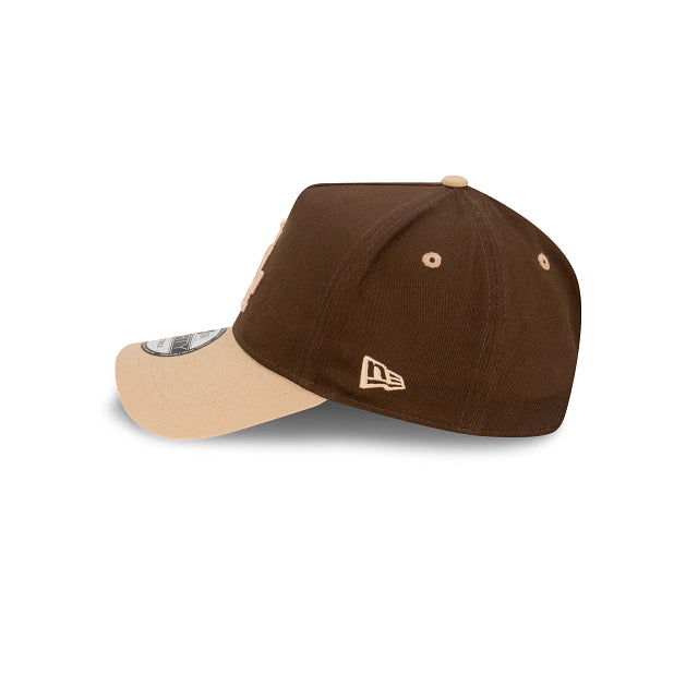 New Era 940 K-Frame LA Dodgers Toffee Walnut Wheat Clothstrap Cap