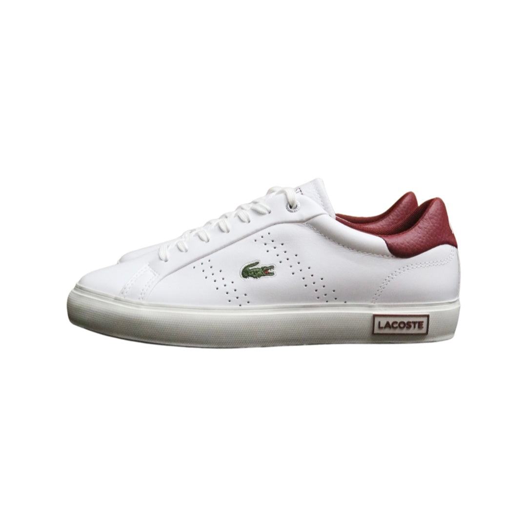 Men's Lacoste Powercourt 123 White Red