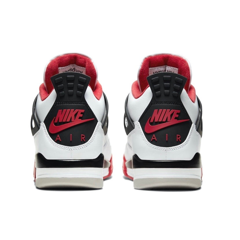 Air Jordan 4 Retro Fire Red (2020) White Fire Red Tech Grey