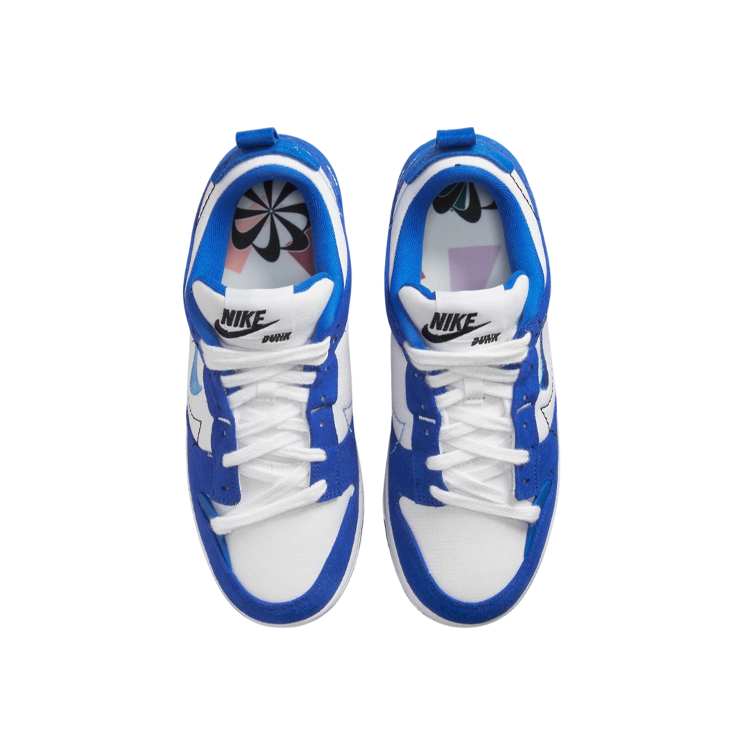 Women's Dunk Low Disrupt 2 White University Blue