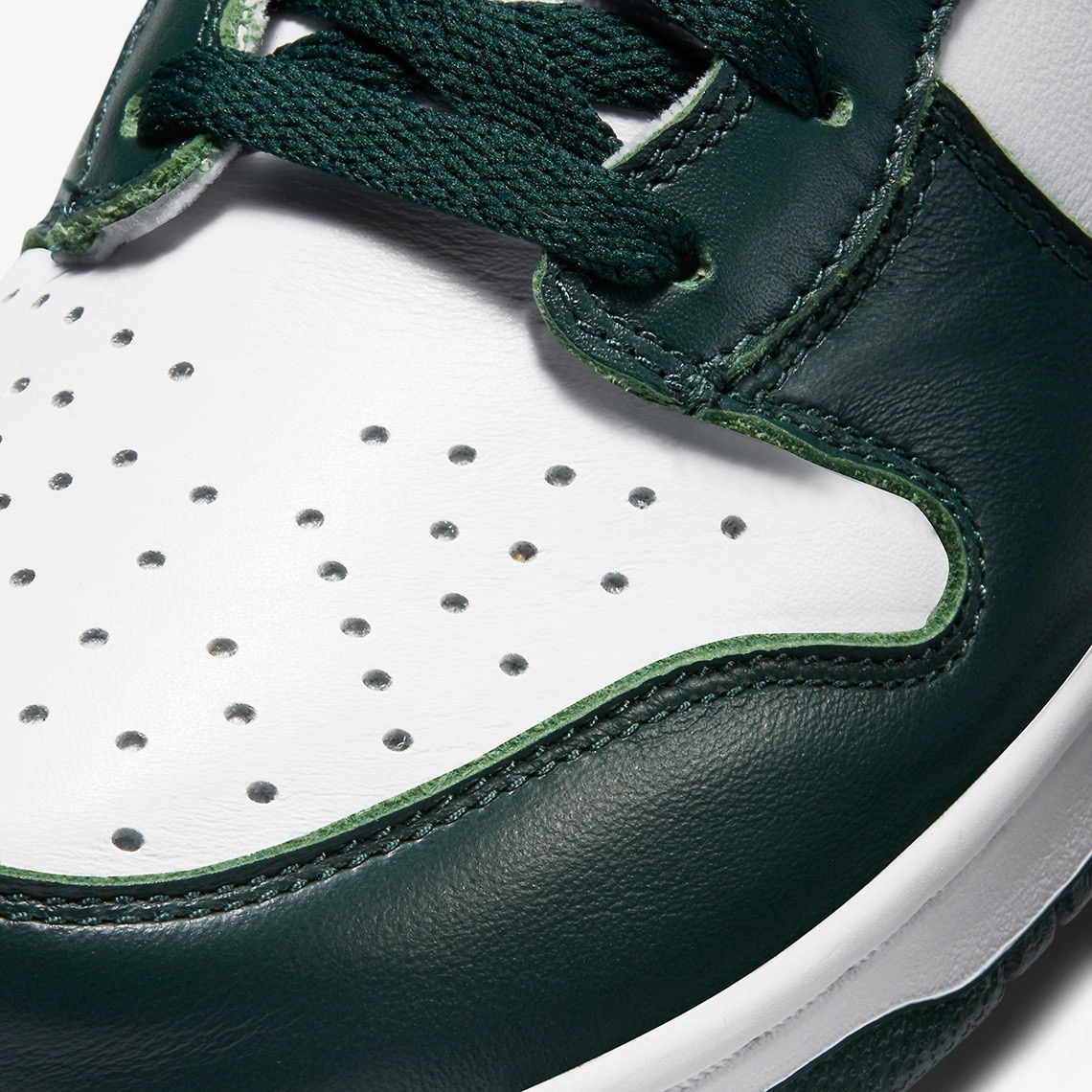 Dunk Hi Spartan Green White