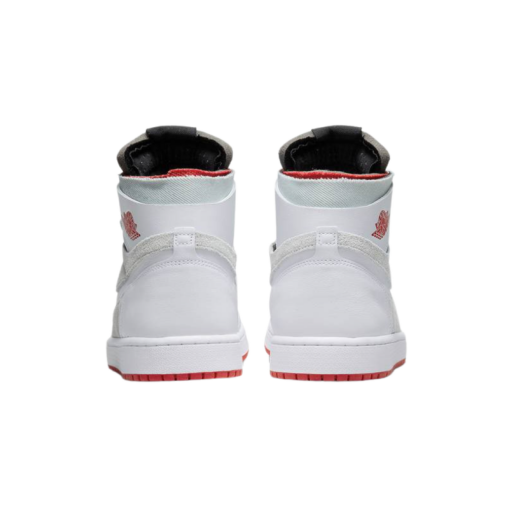 Air Jordan 1 High Zoom Air CMFT Hare White Light Silver Dark Concord True Red