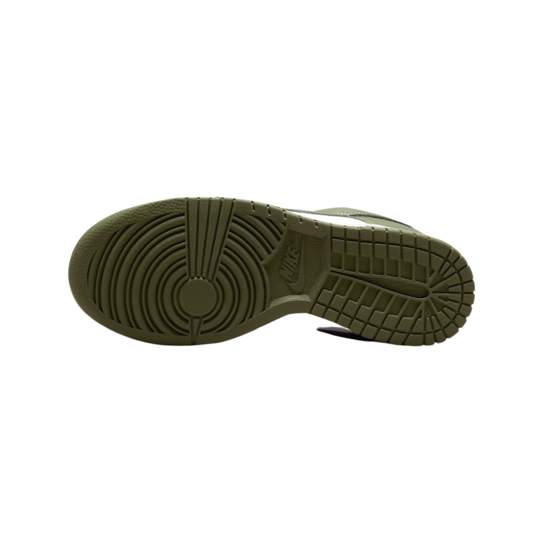 Nike Women's Dunk Low White Medium Olive White