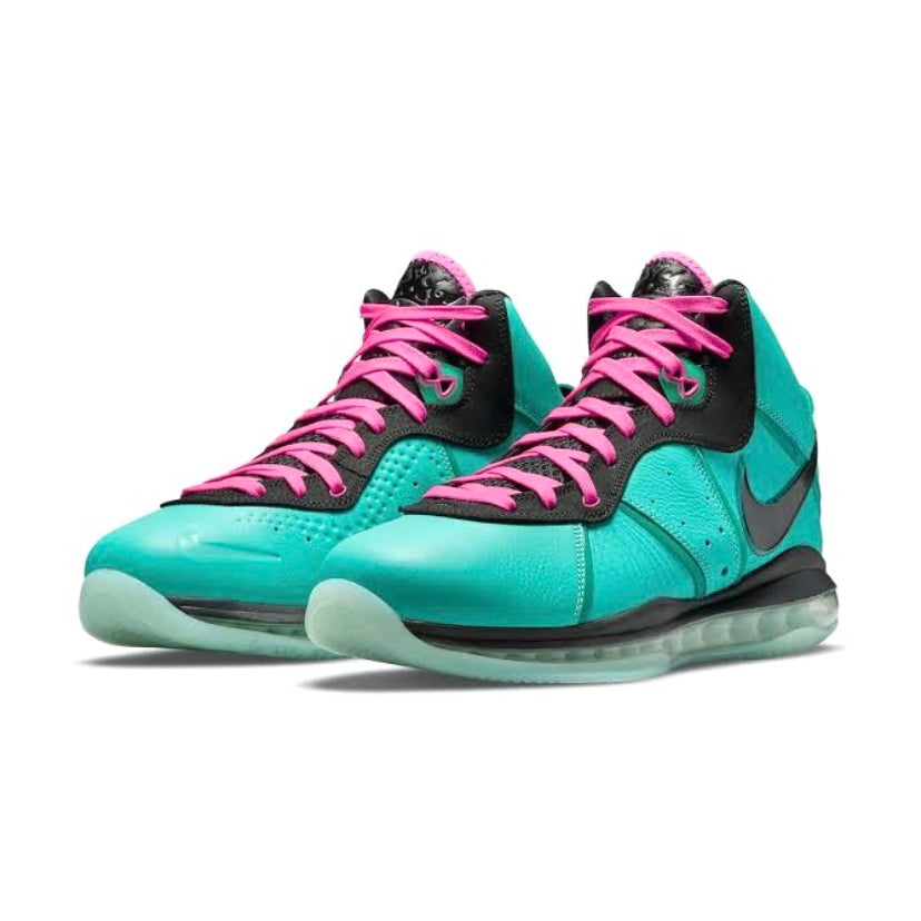 Nike Lebron 8 South Beach 2021 Retro Black Pink Flash