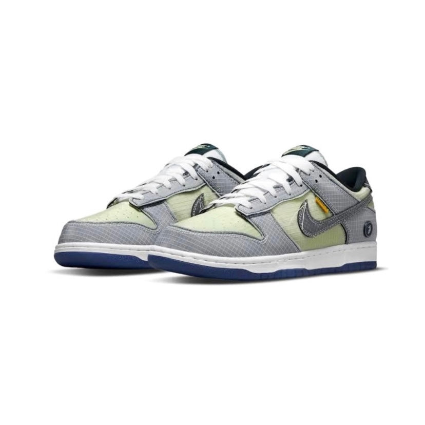 Nike Dunk Low x Union LA Passport Pack Pistachio Midnight Navy Silver