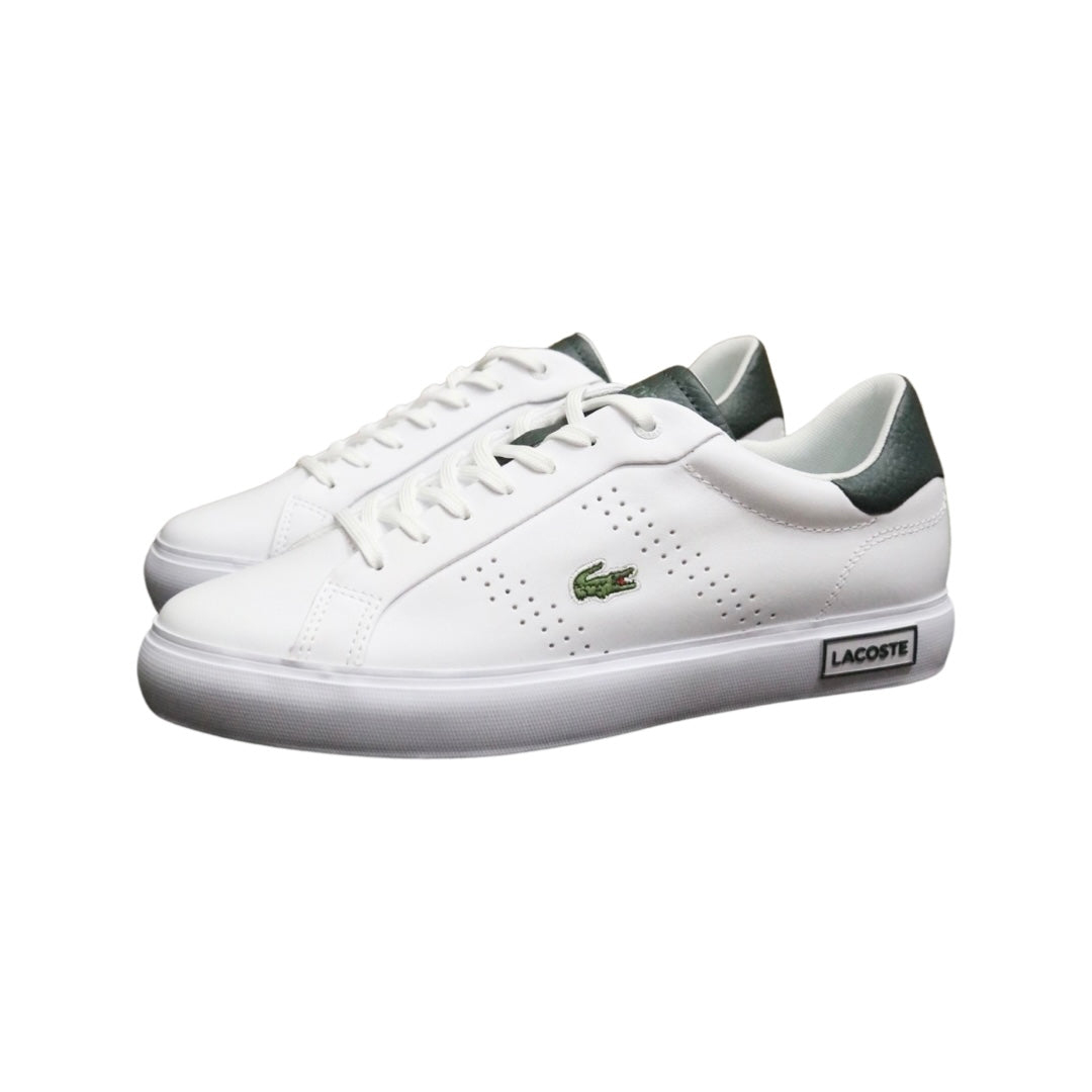 Women's Lacoste Powercourt 2.0 123 White Dark Green