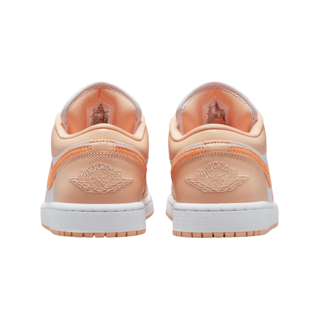 Women's Air Jordan 1 Low Sunset Haze White Bright Citrus