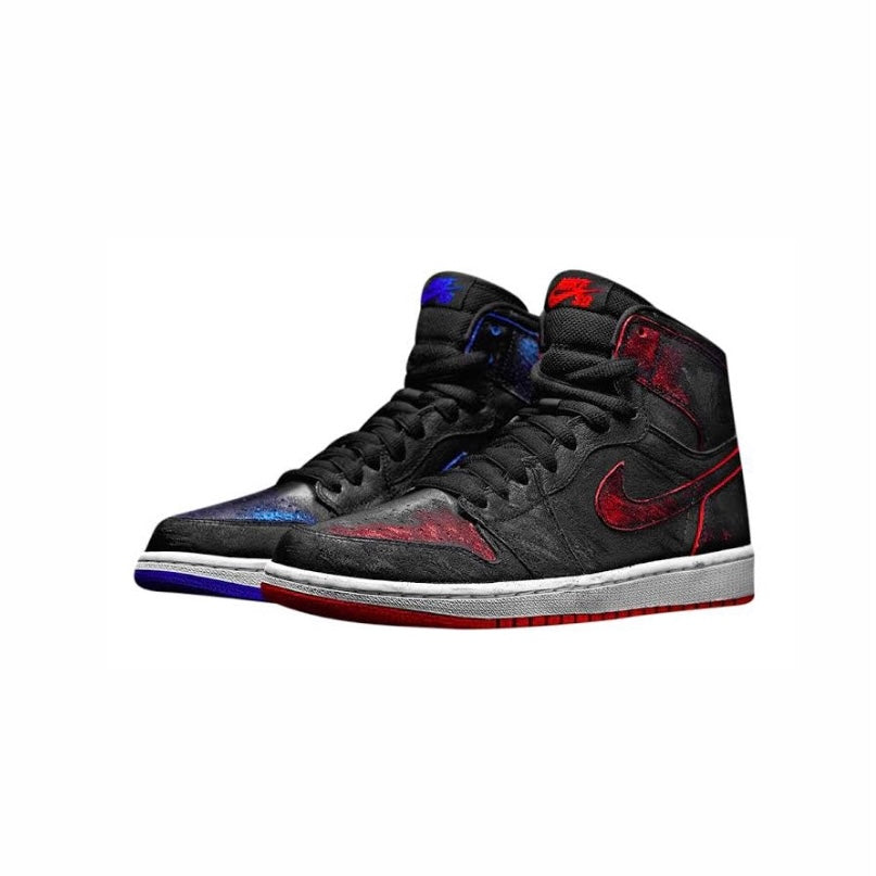 Nike SB x Air Jordan 1 Retro "Lance Mountain": Black Black