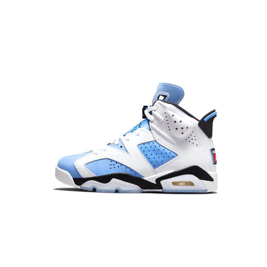 Air Jordan 6 Retro GS UNC University Blue White Black