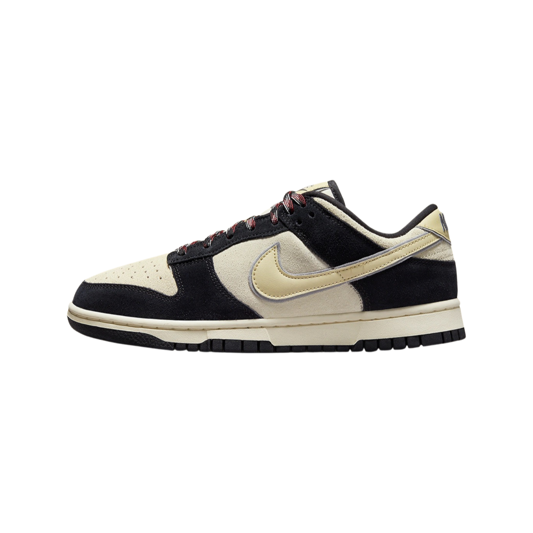 Nike Women's Dunk Low LX Black Team Gold Orange Coconut Milk