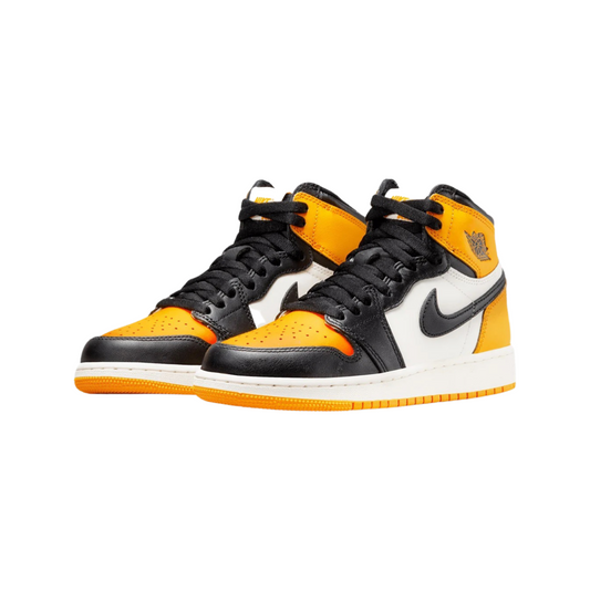 Air Jordan 1 High GS Yellow Taxi Black White