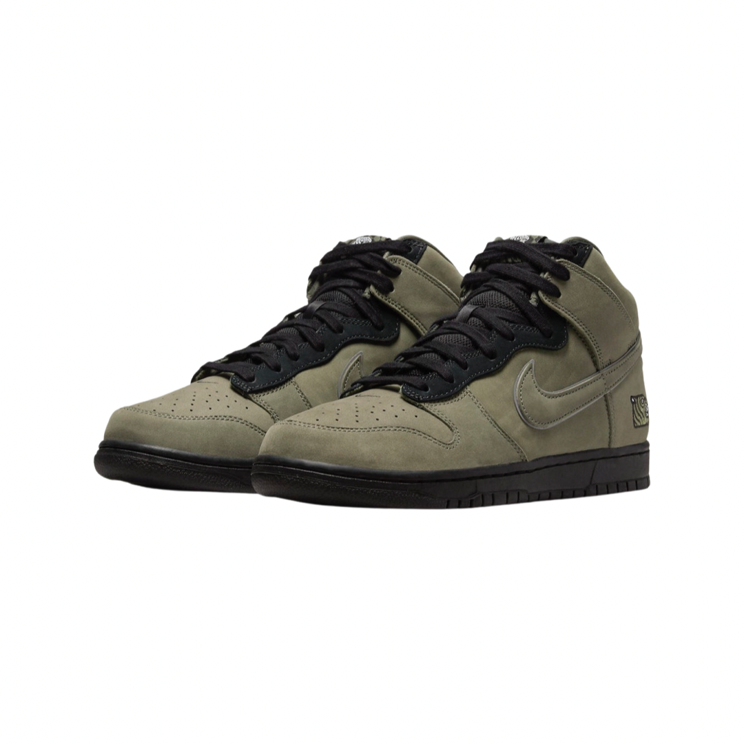 Men's Nike Dunk High SP Medium Olive Multi Black