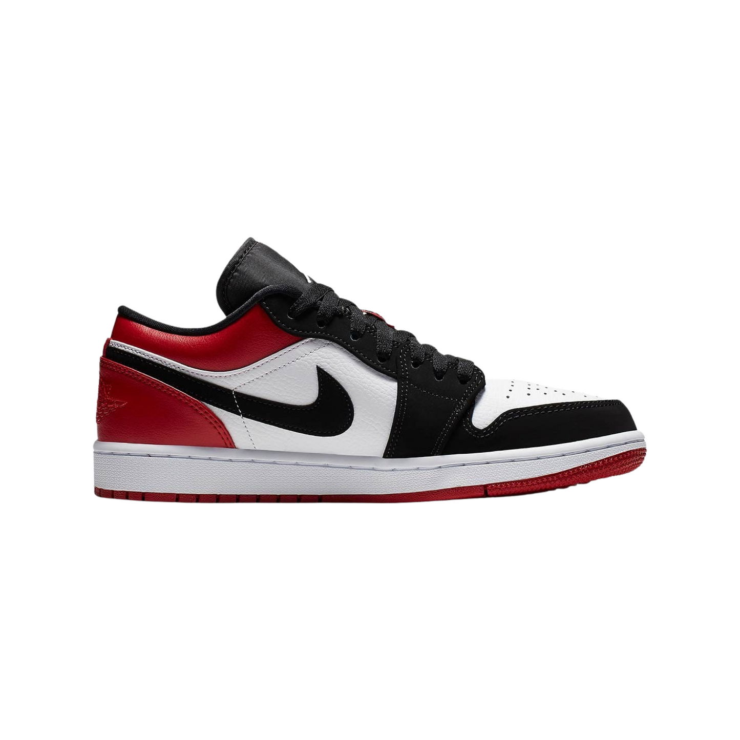 Air Jordan 1 Low Black Toe White Black Gym Red White