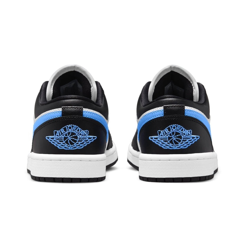 Women's Air Jordan 1 Low Black White University Blue