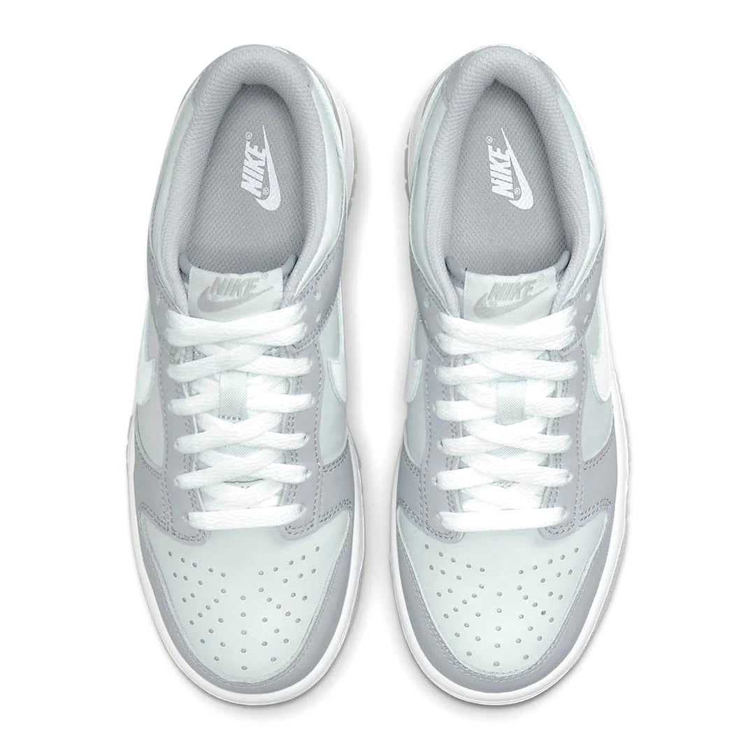 Nike Kids PS Dunk Low Pure Platinum White Pre School