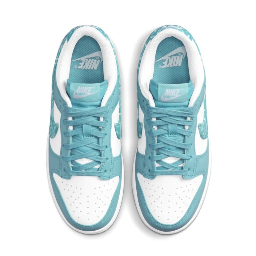 Women's Dunk Low Blue Paisley Blue White