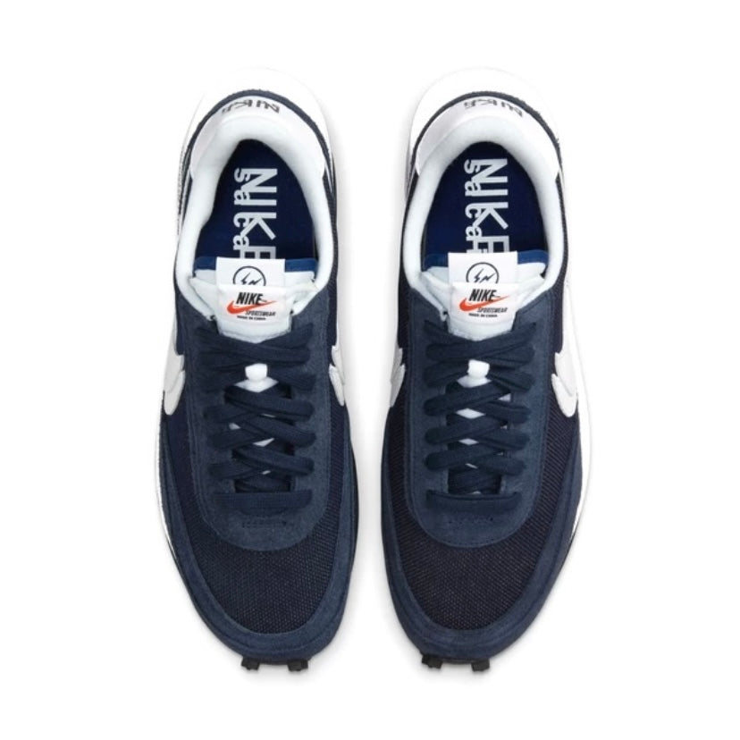 Nike x Sacai x Fragment LD Waffle SF Midnight Navy White