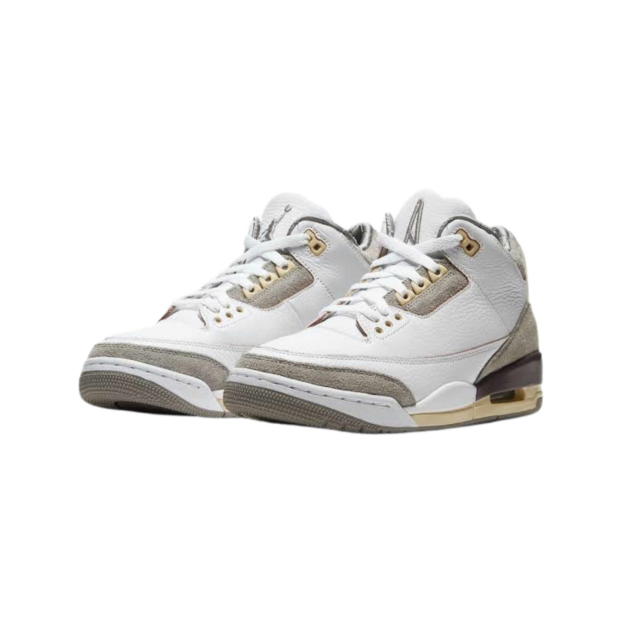 Women's Air Jordan 3 Retro A Ma Maniere White White Medium Grey