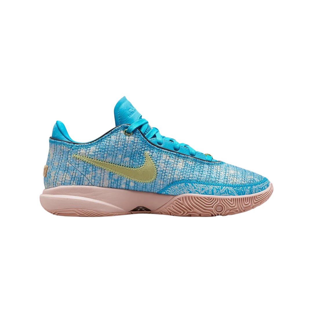 Nike Lebron XX All Star Weekend Blue Lightning Coconut Milk