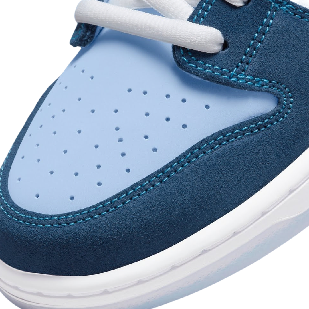 Nike SB Dunk Low Pro Why So Sad Coastal Blue Light Blue Light Current Blue Speed