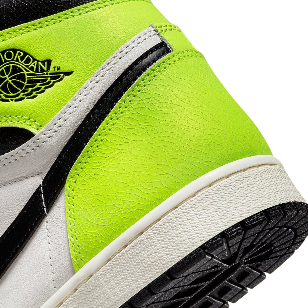 Air Jordan 1 High Retro Visionaire Volt Black Sail