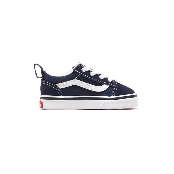 Vans Toddler Old Skool Elastic Lace Parisian Night/ True White