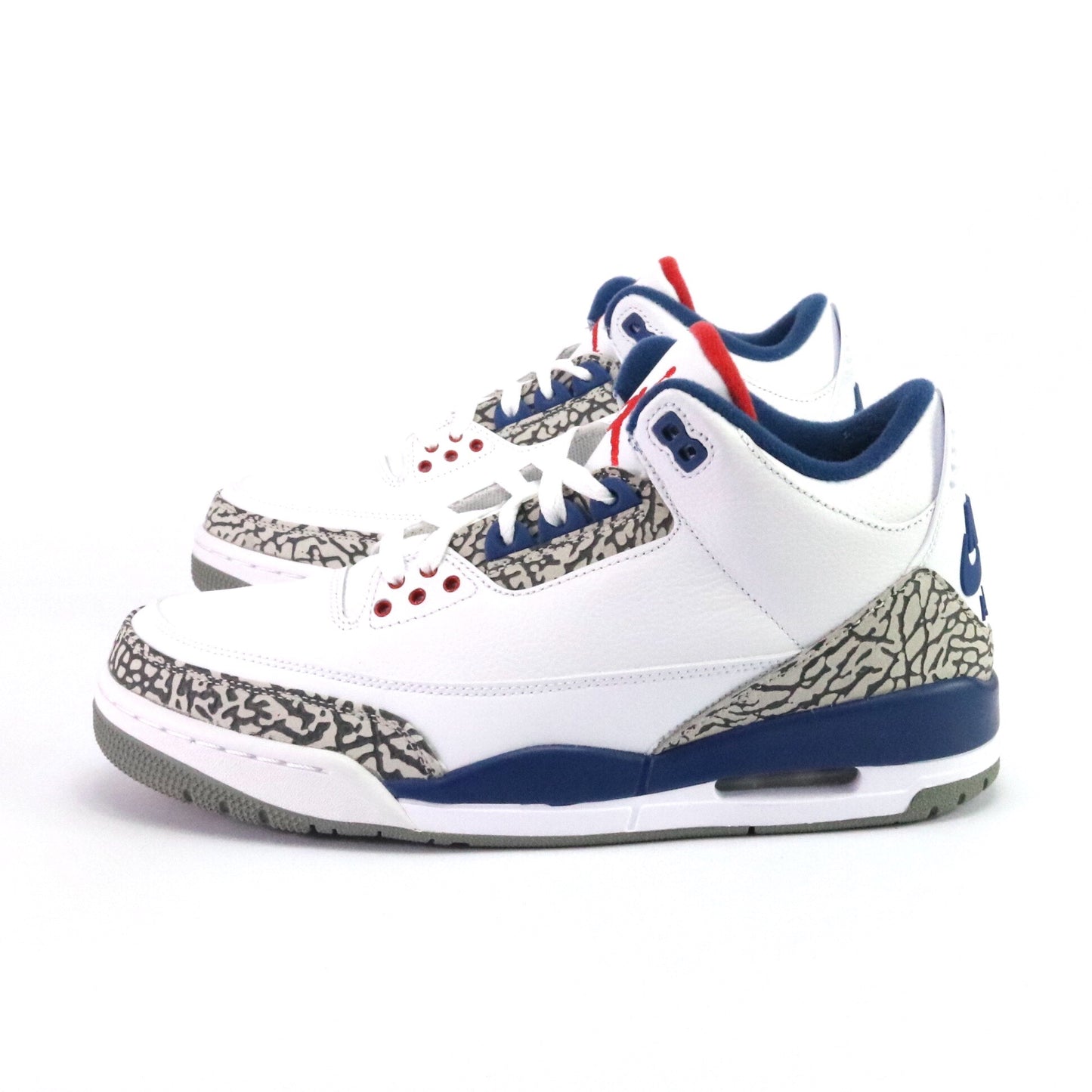 Air Jordan 3 Retro OG "True Blue" White Fire Red True Blue