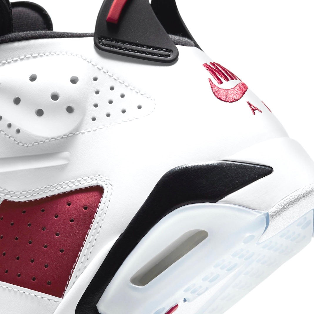 Air Jordan 6 Retro White Carmine Black 2021