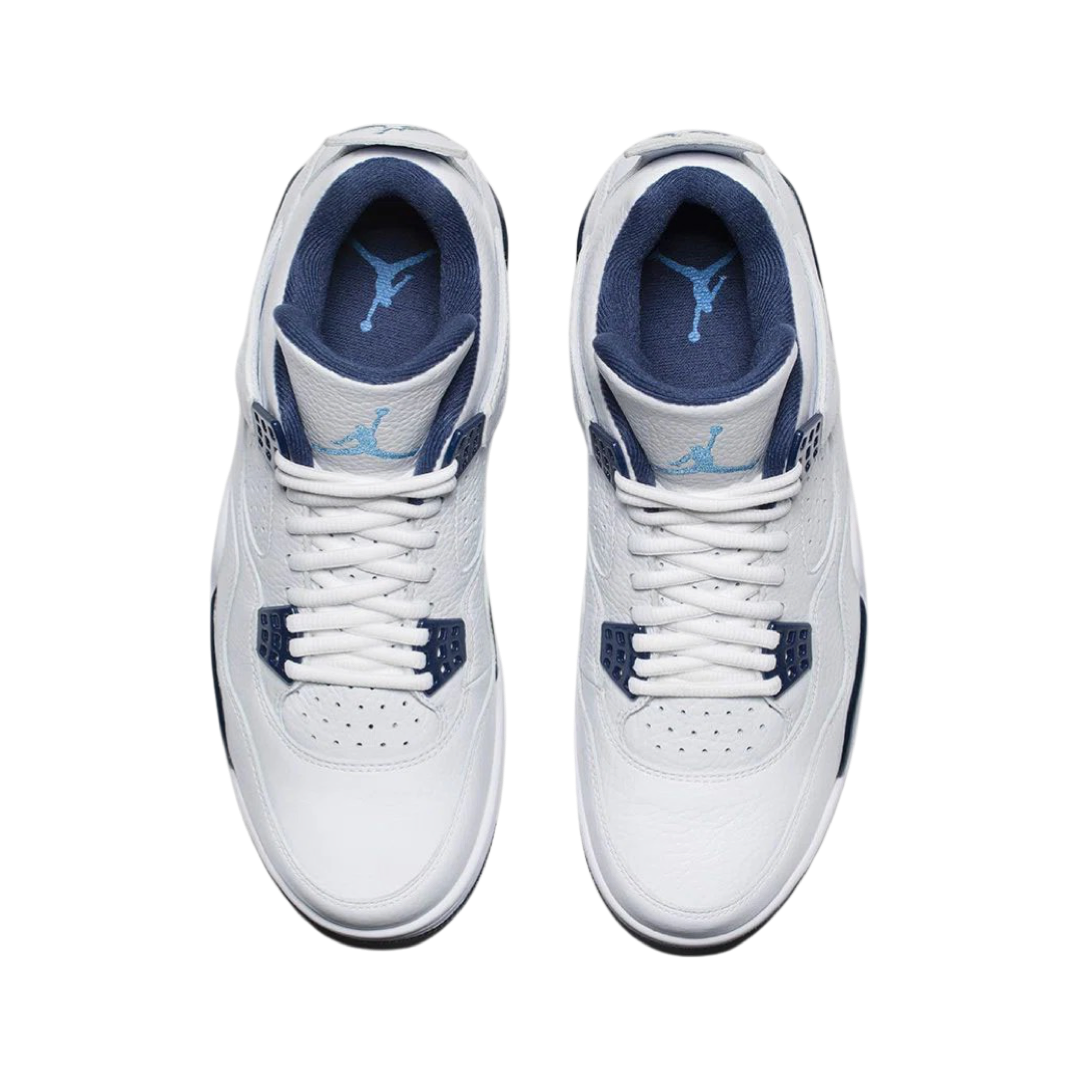 Air Jordan 4 Columbia White Legend Blue Midnight Navy